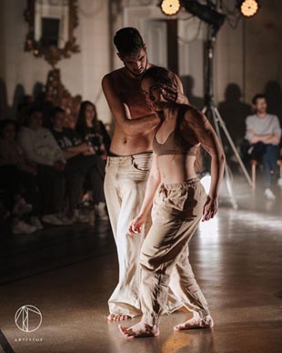 Hrvatski kulturni dom, Rijeka, DAN.C.CE Unitiva, Atena: ARTissue: Lineage, autorski projekt Kristine Paunovski, foto: Tanja Kanazir/ARTKVART