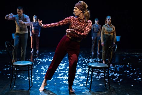 Andrea Gotovina u predstavi Meduza: duhovi Sylvije Plath, 2019., foto: Tanja Draškić Savić