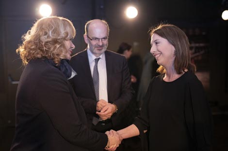 Olivera Majić, Tedi Lušetić i Aja Jung; ZPC, 25. veljače 2019., foto: Neven Petrović