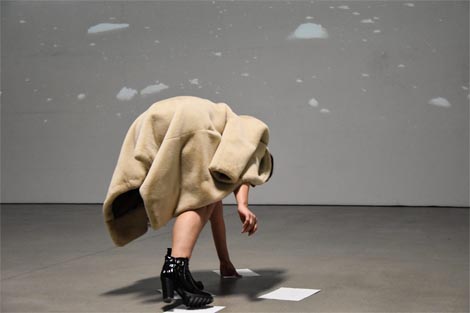 Trećeprostor, Zagreb: Bear with me, autorica Irena Boćkai, foto: Silvia Roberta Zaplatić