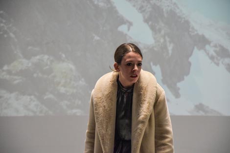 Trećeprostor, Zagreb: Bear with me, autorica Irena Boćkai, foto: Silvia Roberta Zaplatić