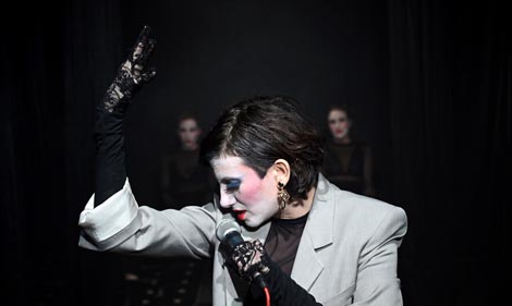 Tras studio i KunstTeatar, Cabaret fatal, red. i kor. Matea Bilosnić, foto: Nina Đurđević