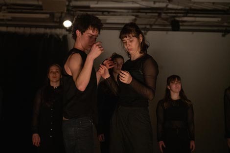 Close, autor i koreograf Charlie Brittain u suradnji sa studentima Plesnog odsjeka Akademije dramske umjetnosti