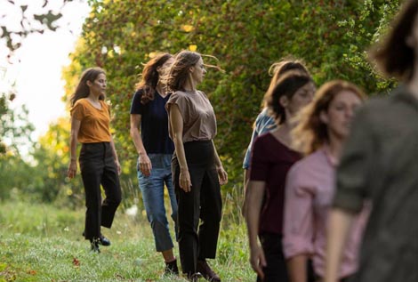 Umjetnička organizacija Kabinet, Rijeka: Danas je jučer od sutra, kor. Ivana Kalc, foto: Karlo Čargonja