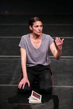 Dijaloški TASK 19 (Posvećeno C.L. i tekstovima koji nisu ušli u finalnu verziju), autori Iva Nerina Sibila / Bojan Gagić, foto: facebook PlatformaHR