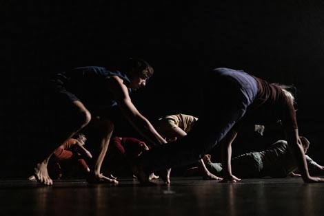 Zagrebački plesni ansambl: Geometrija daha, režija i koreografija Laura Arís Álvarez, foto: Jelena Janković