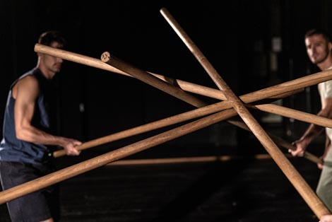 Zagrebački plesni ansambl: Geometrija daha, režija i koreografija Laura Arís Álvarez, foto: Jelena Janković