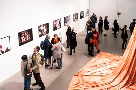 Nomad Dance Academy / Izložba Ples, otpor, (ne)rad. Kulturni, politički i umjetnički aspekti plesa za vrijeme i nakon Jugoslavije / Dancing, Resisting, (Un)Working – Aspects of Dance as a Cultural, Political, and Art Work in Yugoslavia and After, foto: Sanja Bistričić