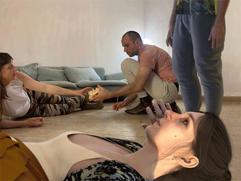 Marko Gutić Mižimakov, Izvedbeni tereni za afektivne klonove, foto: Karla Jurić