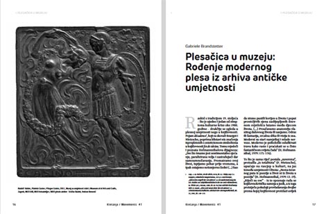 Kretanja, časopis za plesnu umjetnost / Movements, Dance Magazine, gl. ur. Maja Đurinović, ur. broja Jasmina Fučkan, Zagreb, Hrvatski centar ITI, br. 41, 2024.