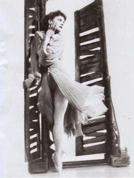 Mia Čorak Slavenska u baletu Tramvaj zvan žudnja