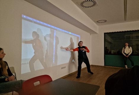 Mariann Gaál, workshop istraživanje digitalno dupliciranje, foto: Jasna Čižmek Tarbuk