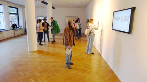 Izložba Nova ljudska komedija Mije Štark, Galerija VN, Zagreb