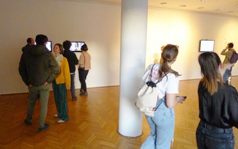 Izložba Nova ljudska komedija Mije Štark, Galerija VN, Zagreb