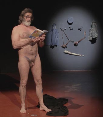 Milan Božić, performans Zeleni zagrljaj – 17 dana, 2017.