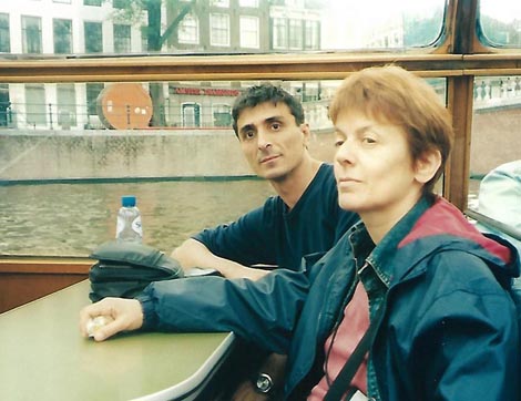 Mirjana Preis i Branko Banković u Amsterdamu 2003.
