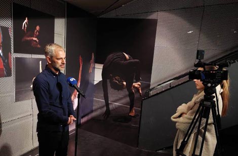 Otvaranje izložbe Motion Square / Kvadrat pokreta Nevena Petrovića, foto: Viggo Madsen