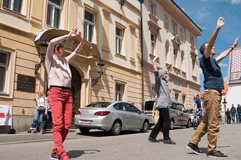 Tjelovanje, foto: facebook (Slučaj-ZPC-Autonomija-plesu)