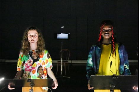 Hrvatsko narodno kazalište u Zagrebu: Miranda Rose Hall, Predstava za žive u doba izumiranja, red. Anica Tomić