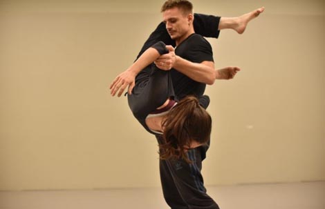 Reversing (proximity), autori Koraljka Begović i Saša Fistrić, fotografija s probe