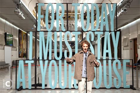 Matija Ferlin u Cankarjevom domu u Ljubljani, foto: Nada Žgank, Cankarjev dom