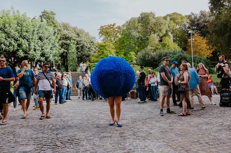 Performans Touristas, autorica Anthi Kougia (Grčka), foto: Damira Kalajžić