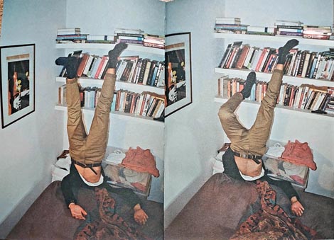 Fotografija stranica knjige Staging an/d Archive, autori i urednici Matija Ferlin, Mauricio Ferlin, Tina Ivezić, Maja Kolar, suizdavači Oaza, Zagreb / Castropola d.o.o., Pula, 2024.