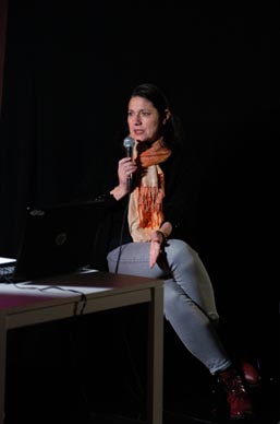 Iva Nerina Sibila; Simpozij Surviving the Corporate / Apocalypse, foto: Rada Iva Sibila