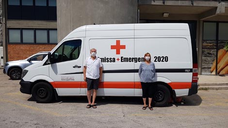 Kata Mijatović i Zoran Pavelić: Almissa Emergency, foto: Pablo del Castillo